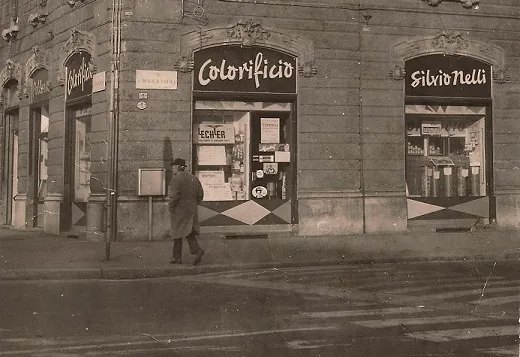 Bottega Storica Colorificio Nelli Milano 1954