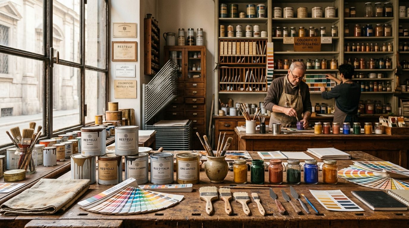 Colorificio Nelli dal 1954 — Milano Porta Romana